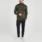 Alex 2 Piece Set // Jacket + Pants // Olive Green (M)