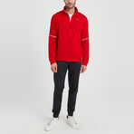 Fred 2 Piece Set // Jacket + Pants // Red (S)