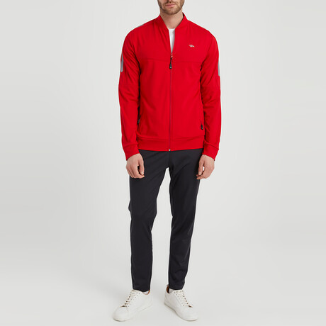 Kenny 2 Piece Set // Jacket + Pants // Red (S)