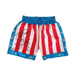 Sylvester Stallone Autographed ROCKY IV Boxing Trunks