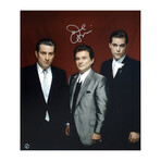 Joe Pesci Autographed Goodfellas w/ Robert De Niro and Ray Liotta Studio Photo // 16"H x 20"W