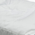 Inside Bundle // Dog Bed + 2 Navy Falcon Toys // Mineral Gray + Navy (XS/S)