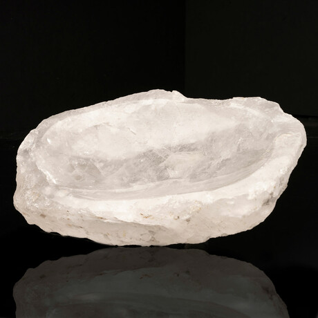 Clear Quartz Bowl // 6 Lb.