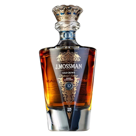 J.Mossman 12 Year Gold Crown Scotch // 750 ml