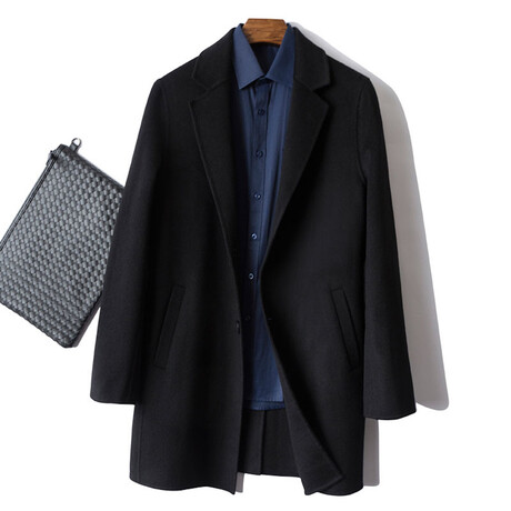 Grayson 100% Wool Coats & Jackets // Black (M)
