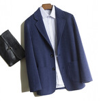 Rafael 100% Wool Coats & Jackets // Navy (L)