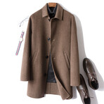 Wool Jacket // Brown (XL)