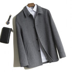 Wool Jacket // Style 2 // Gray (L)