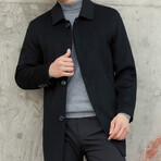 Wool Jacket // Black (XL)