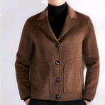 Tweed Blazer // Brown (2XL)