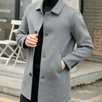 Wool Jacket // Gray (XL)