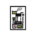 Horny Urban Cat  Print On Acrylic Glass by Barruf