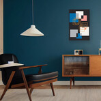 Scandinavian Squares  Print On Acrylic Glass by Natalie Carpentieri