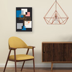 Scandinavian Squares  Print On Acrylic Glass by Natalie Carpentieri