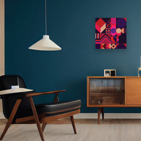 Purple Haze  Print On Acrylic Glass by Greg Mably