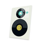 Icons - LP Vs EP  Print On Acrylic Glass by Bo Lundberg