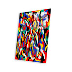 Bauhaus Camouflage  Print On Acrylic Glass by The Usual Designers