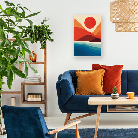 Seaside  Print On Acrylic Glass by Jay Fleck