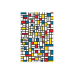 Mondrian Extreme  Print On Acrylic Glass by The Usual Designers