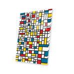 Mondrian Extreme  Print On Acrylic Glass by The Usual Designers