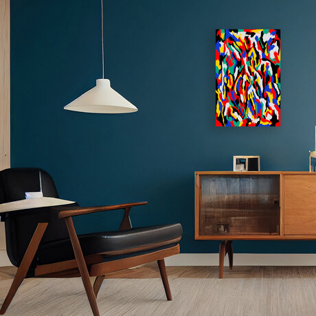 Bauhaus Camouflage  Print On Acrylic Glass by The Usual Designers