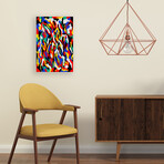 Bauhaus Camouflage  Print On Acrylic Glass by The Usual Designers