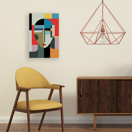 Woman Of When  Print On Acrylic Glass by The Usual Designers