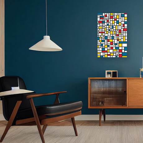 Mondrian Extreme  Print On Acrylic Glass by The Usual Designers