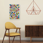 Mondrian Extreme  Print On Acrylic Glass by The Usual Designers
