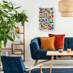 Mondrian Extreme  Print On Acrylic Glass by The Usual Designers