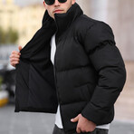 Brad Waterproof + Windproof Puffer Jacket // Black (X-Large)