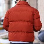 Brandon Waterproof + Windproof Puffer Jacket // Tile (Small)