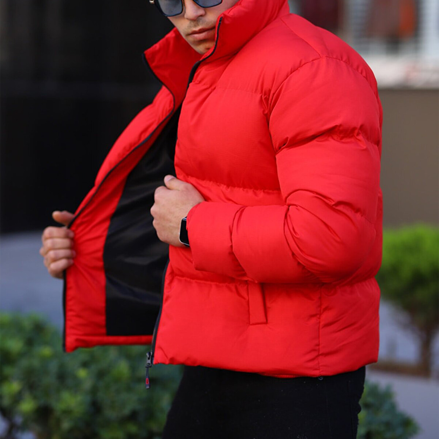 Brandon Waterproof + Windproof Puffer Jacket // Red (X-Large) - Kad ...
