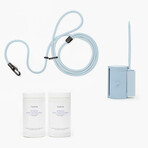 Active Bundle // Magic Leash + Waste Bag Holder + Wipes // Light Blue (XS/S)