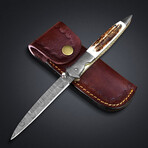 Damascus Pocket Folding Knife // 2016