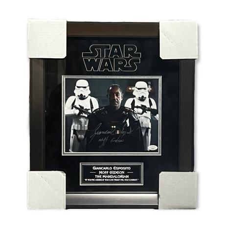 Giancarlo Esposito // Moff Gideon // Autographed Photograph + Framed