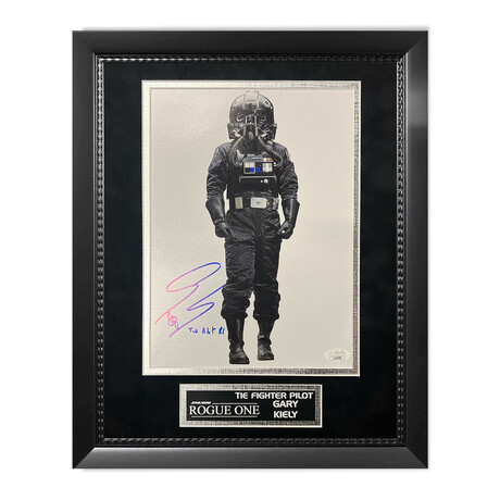 Gary Kiely // The Fighter Pilot // Autographed Photograph + Framed Ver. 1