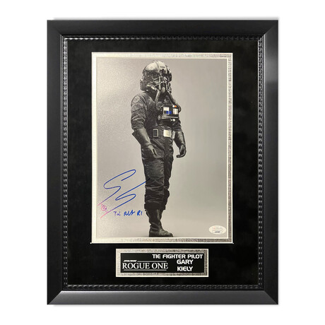 Gary Kiely // The Fighter Pilot // Autographed Photograph + Framed Ver. 2