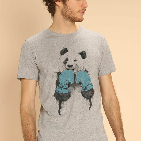The Winner Panda T-Shirt // Gray (Small)
