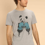The Winner Panda T-Shirt // Gray (Small)
