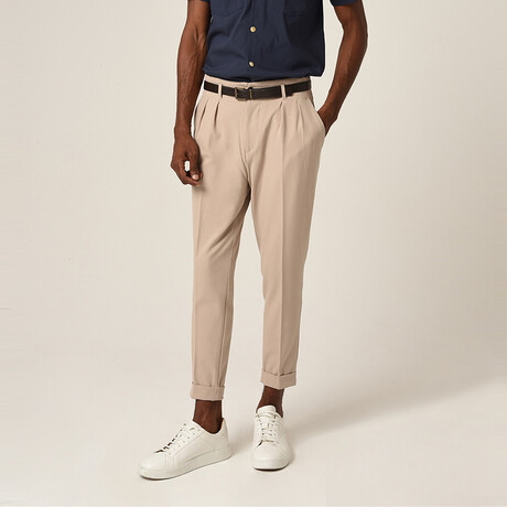 Aydan Trousers // Beige (33WX33L)