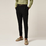Isai Trousers // Black (34.5WX33L)