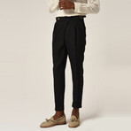 Arnav Trousers // Black (34.5WX33L)