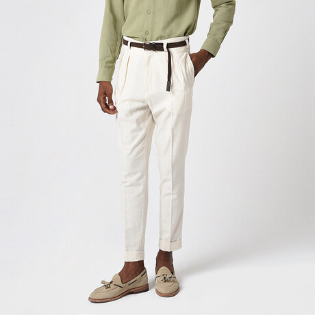 Freddy Trousers // White (33WX33L)