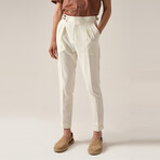 Leonidas Trousers // Ecru (40WX33L)