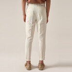Leonidas Trousers // Ecru (40WX33L)