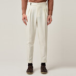 Joaquin Trousers // Ecru (34.5WX33L)