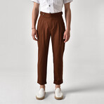 Marcel Trousers // Brown (35WX33L)