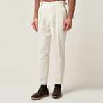 Joaquin Trousers // Ecru (34.5WX33L)