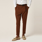 Jaquan Trousers // Brown (40WX33L)
